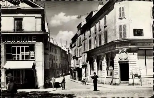 Ak Meaux Seine-et-Marne, Rue du Grand-Cerf