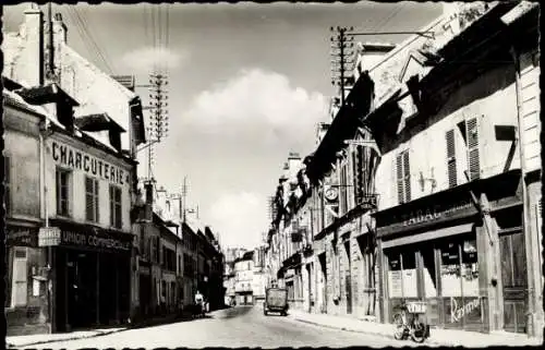 Ak Meaux Seine-et-Marne, Le Faubourg Saint-Nicolas