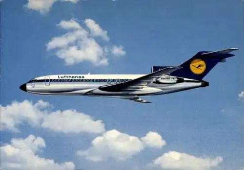 Ak Deutsches Passagierflugzeug, Lufthansa, Boeing 727 Europa Jet