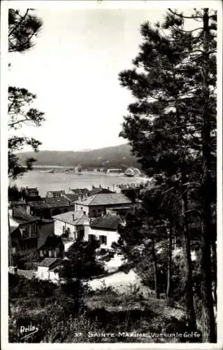 Ak Sainte Maxime Var, Vue sur le Golfe