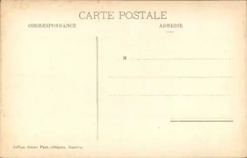 Ak Salève Haute Savoie, Bergbahn in Fahrt