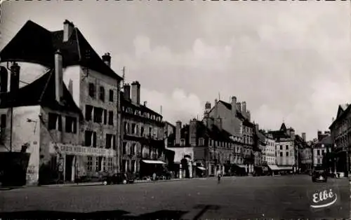 Ak Chalon sur Saône Saône et Loire, Rathausplatz