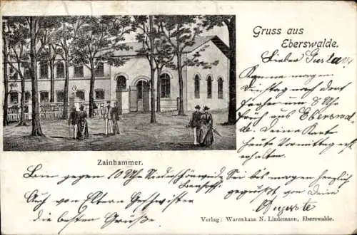 Litho Eberswalde im Kreis Barnim, Zainhammer