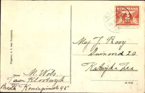 Ak Breda Nordbrabant Niederlande, Valkenberg