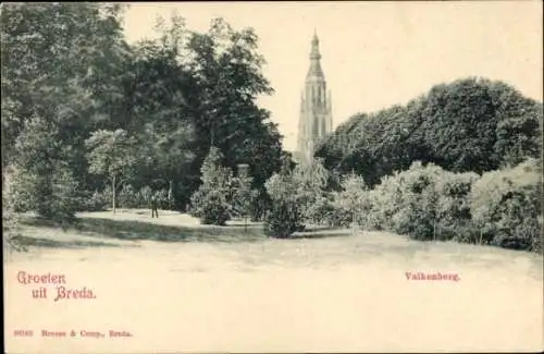 Ak Breda Nordbrabant Niederlande, Valkenberg