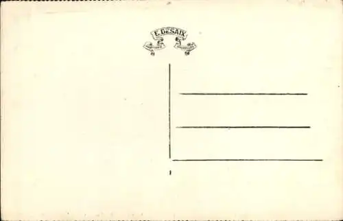 CPA Dixmude Dixmude Flandre occidentale, Maison de l'ancien Gouverneur Espagnol