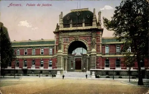 CPA Anvers Anvers Flandre, Palais de Justice