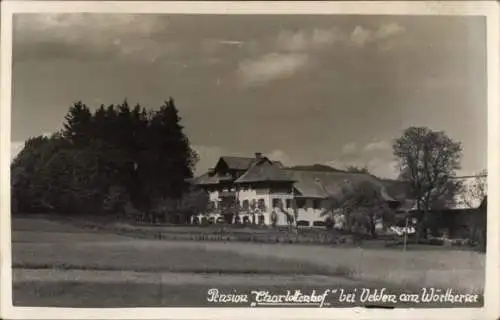 Ak Velden am Wörthersee in Kärnten, Pension Charlottenhof