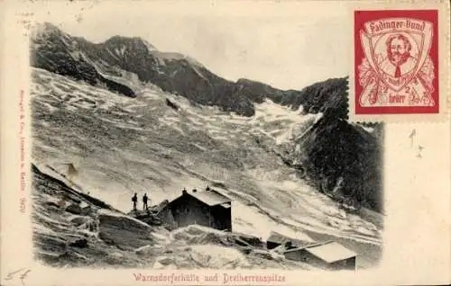 Ak Indien, Himalaya, Schneeblick, Naini-Tal