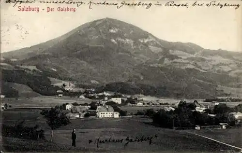 Ak Salzburg in Österreich, Gesamtansicht, Gaisberg