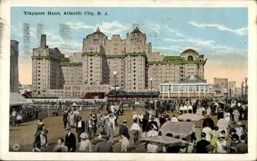 Ak Atlantic City New Jersey USA, Traymore Hotel