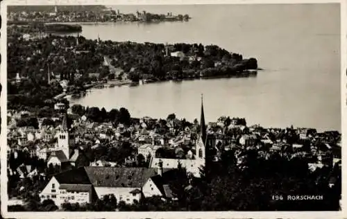 Ak Rorschach Kt. St. Gallen Schweiz, Gesamtansicht