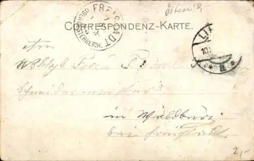 Ak Linz an der Donau Oberösterreich, Promenade