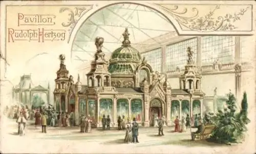 Litho Berlin Mitte, Pavillon Rudolph Hertzog, Breite Straße