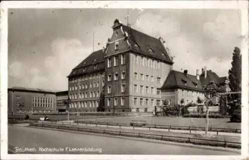 Ak Bobrek Karf Bytom Beuthen Oberschlesien, Hochschule für Lehrerbildung