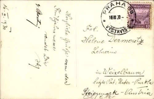 Ak Praha Prag Tschechien, Messepalast