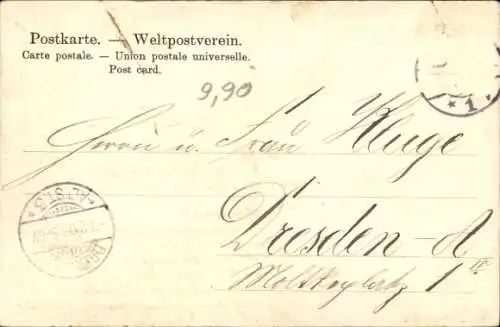 Ak Deutsche Kriegsschiffe, Torpedoboot, Kaiserliche Marine