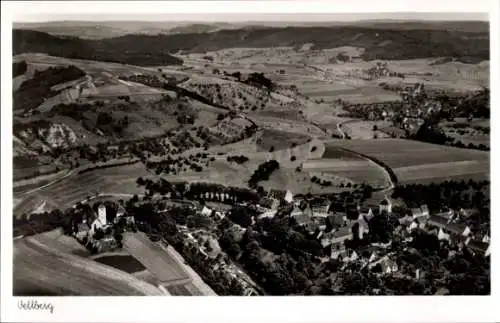 Ak Vellberg in Württemberg, Fliegeraufnahme