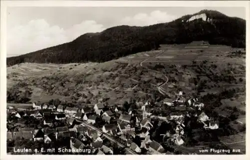 Ak Laufen an der Eyach Albstadt im Zollernalbkreis, Fliegeraufnahme