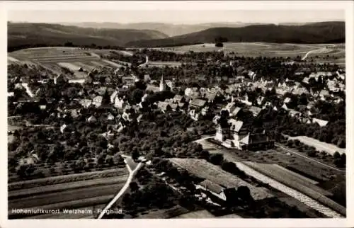 Ak Welzheim in Württemberg, Fliegeraufnahme