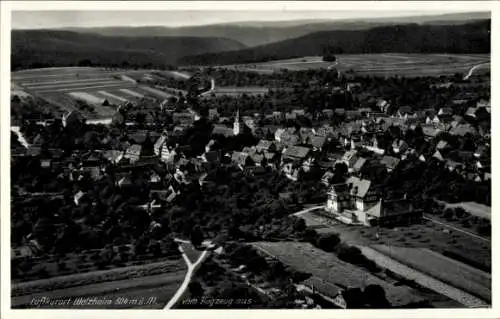 Ak Welzheim in Württemberg, Fliegeraufnahme