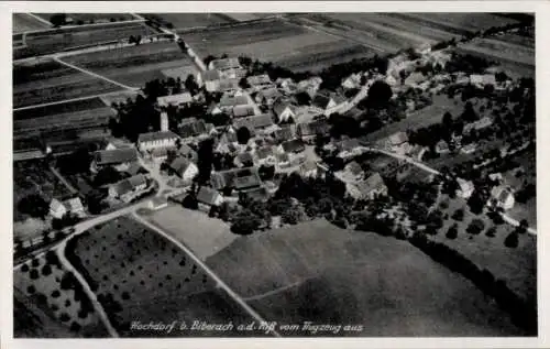 Ak Hochdorf an der Riß Oberschwaben, Fliegeraufnahme