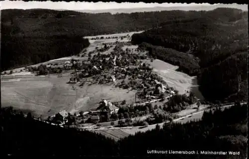 Ak Liemersbach Großerlach in Württemberg, Fliegeraufnahme