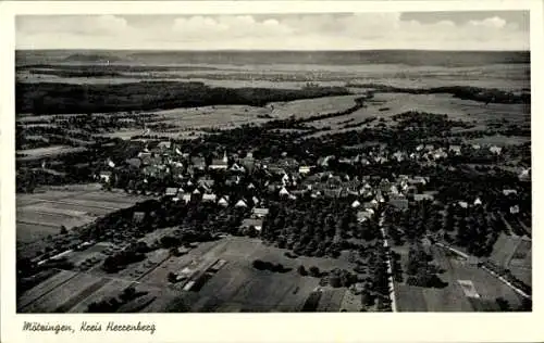 Ak Mötzingen Baden Württemberg, Fliegeraufnahme