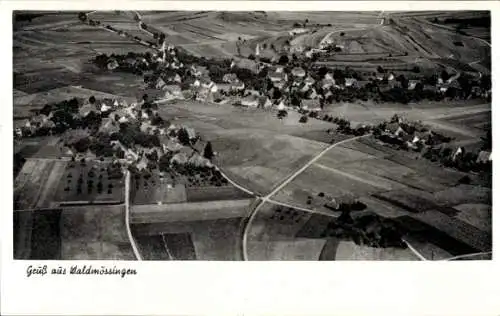 Ak Waldmössingen Schramberg im Schwarzwald, Fliegeraufnahme