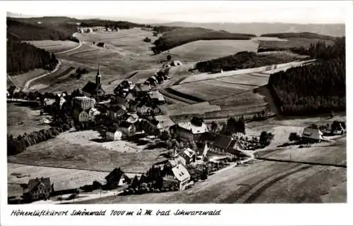 Ak Schönwald im Schwarzwald, Fliegeraufnahme