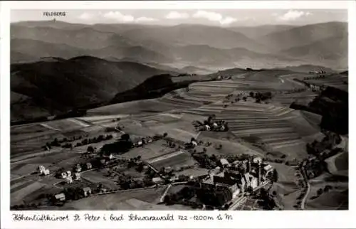 Ak St. Peter im Schwarzwald, Fliegeraufnahme