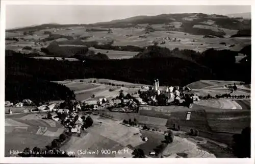 Ak Sankt Märgen im Schwarzwald, Fliegeraufnahme