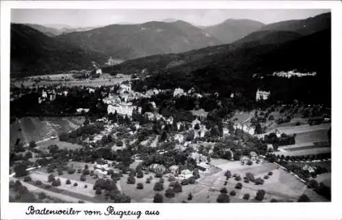 Ak Badenweiler im Schwarzwald, Fliegeraufnahme