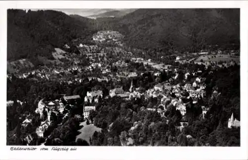 Ak Badenweiler im Schwarzwald, Fliegeraufnahme