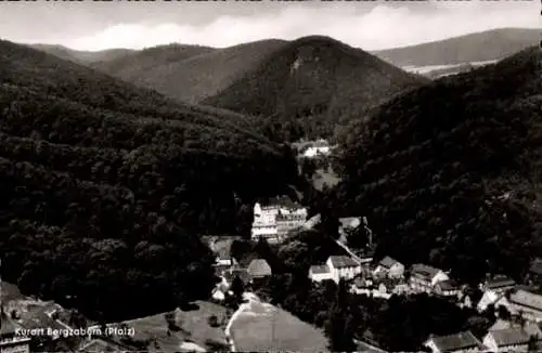 Ak Bad Bergzabern an der Weinstraße Pfalz, Fliegeraufnahme