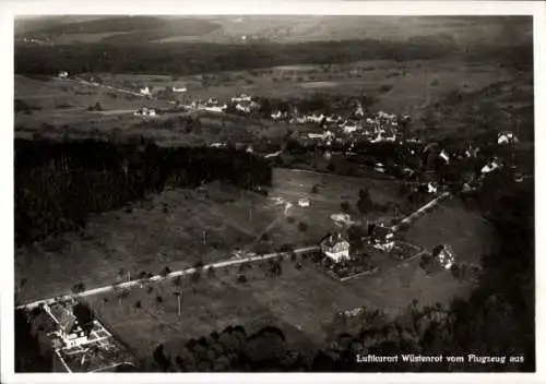 Ak Wüstenrot Baden Württemberg, Fliegeraufnahme