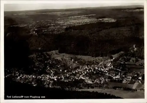 Ak Bad Liebenzell im Schwarzwald, Fliegeraufnahme