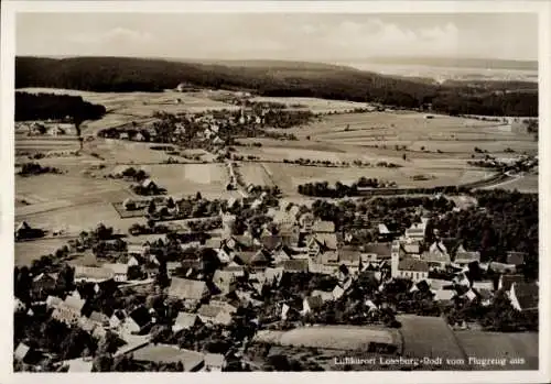 Ak Loßburg im Schwarzwald, Fliegeraufnahme