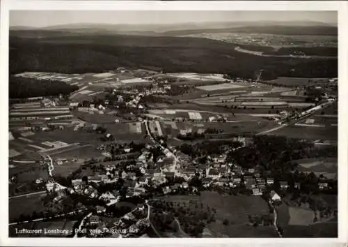 Ak Loßburg im Schwarzwald, Fliegeraufnahme