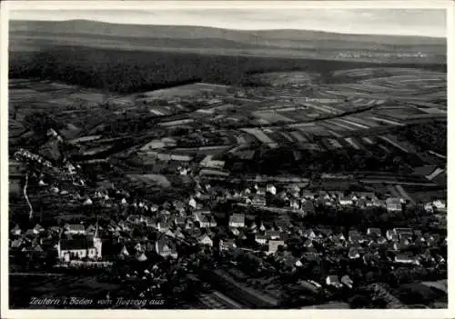 Ak Zeutern Ubstadt Weiher Baden Württemberg