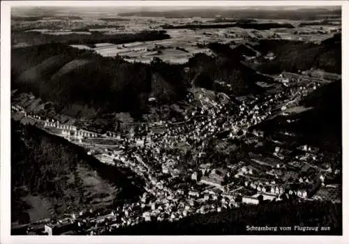 Ak Schramberg im Schwarzwald, Fliegeraufnahme