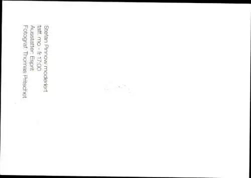 Ak Moderator Stefan Pinnow, Portrait, Autogramm