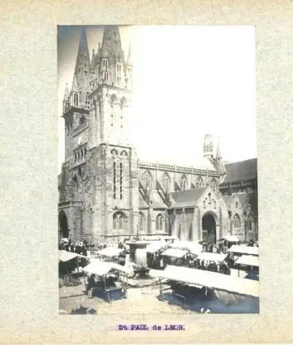 Foto Saint Pol de Leon Finistère, Cathédrale et Roscoff, Vue Générale