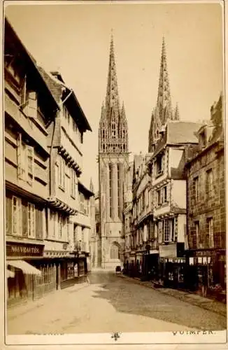 Foto Quimper Finistère, Kathedrale Saint-Corentin