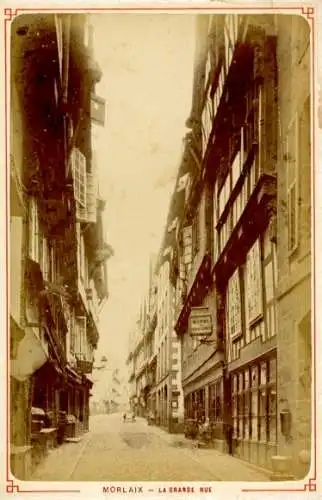 Foto Morlaix Finistère, La Grande Rue