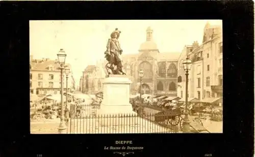 Foto Dieppe Seine Maritime, La Statue de Duquesne