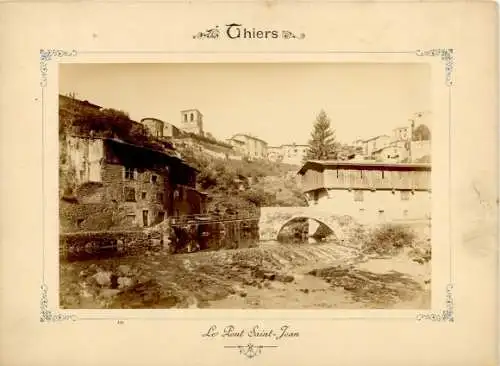 Foto Thiers Puy de Dôme, Le Pont Saint-Jean