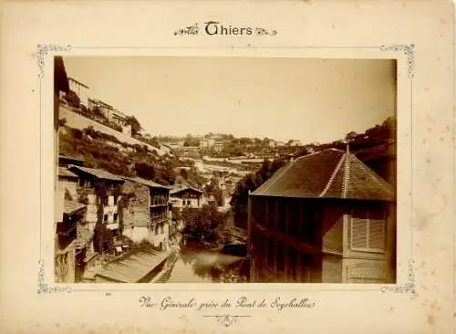 Foto Thiers Puy de Dôme, Vue Générale prise du Pont de Seychalle