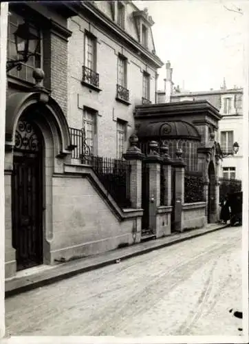 Foto Paris, Wohnhaus von Raymond Poincaré, 1913