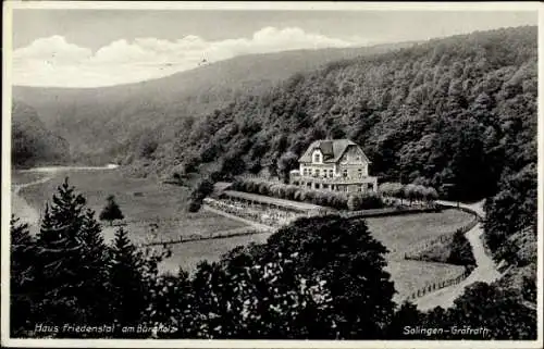 Ak Gräfrath Solingen, Haus Friedenstal